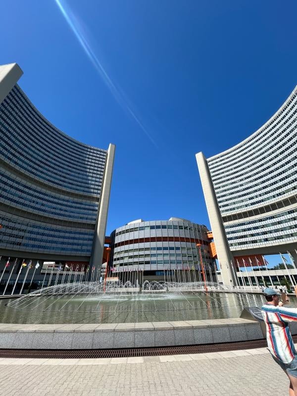 UN Office at Vienna (UNOV) during the Copernicus Hubs and Institutions excursion